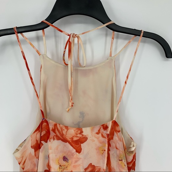 BCBGeneration Floral Halter Top Dress  XS - Picture 9 of 16